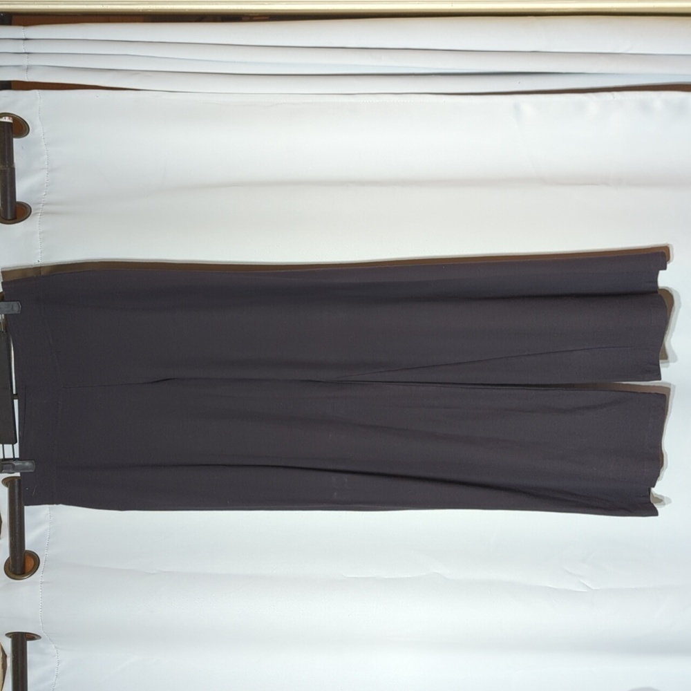 Eileen Fisher Pull on Wide leg flat front pants size medium